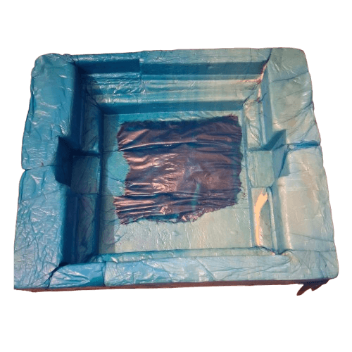 Polystyrene insert - Computer side