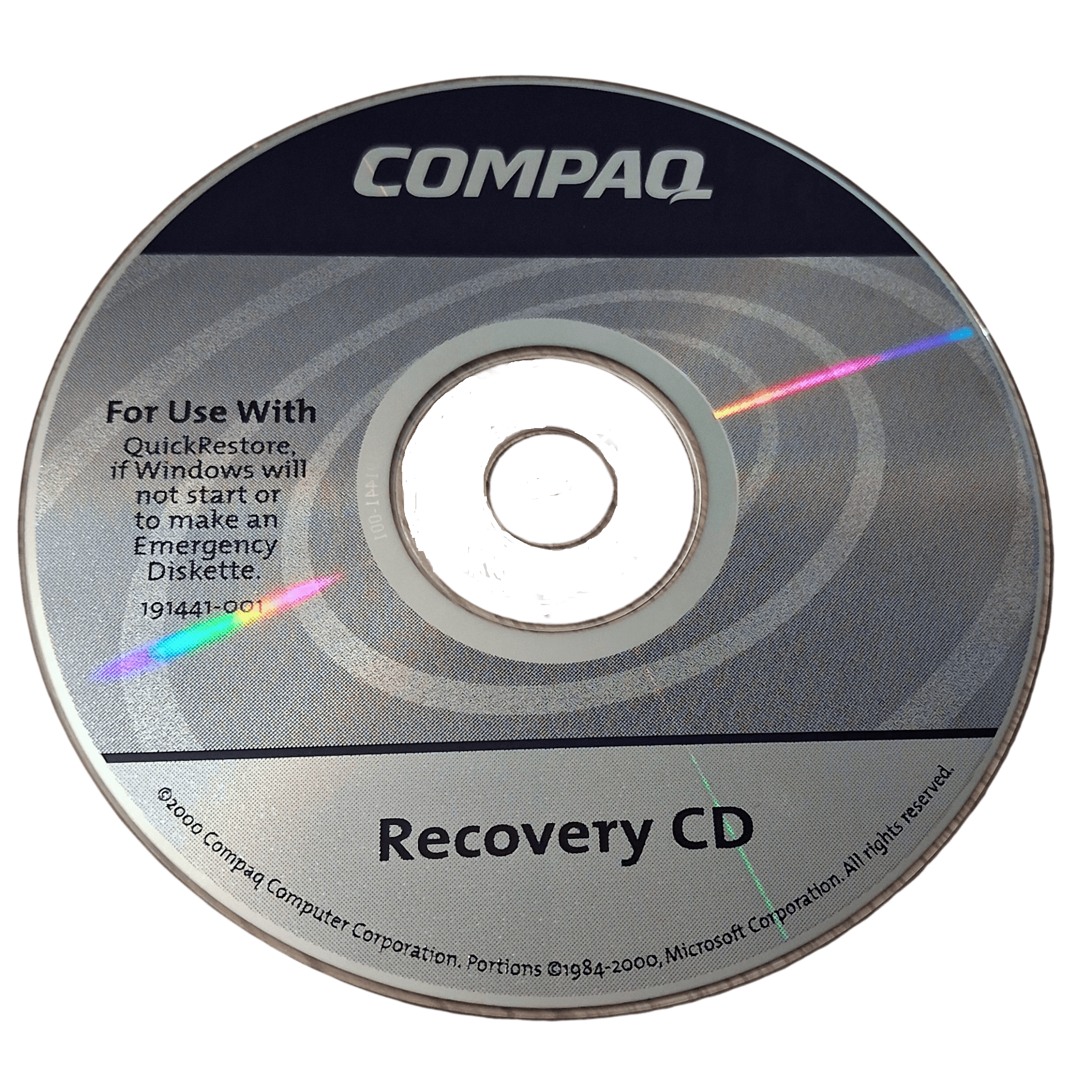 Recovery CD