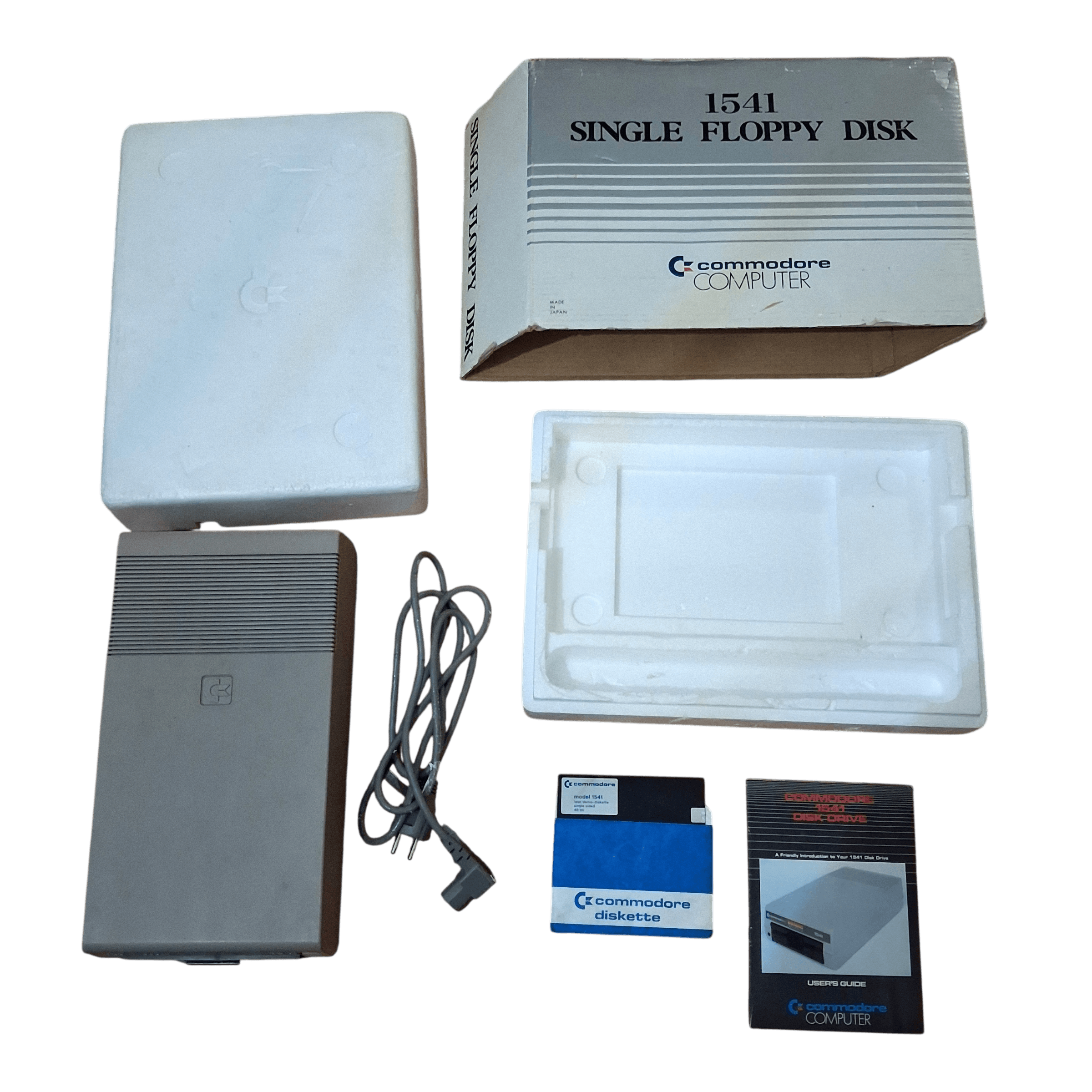 1541 External Floppy Disk Drive - Set